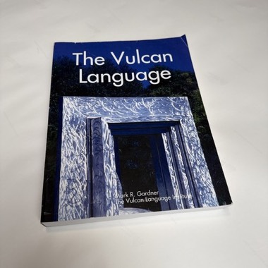 Rare Star Trek Vulcan Language book