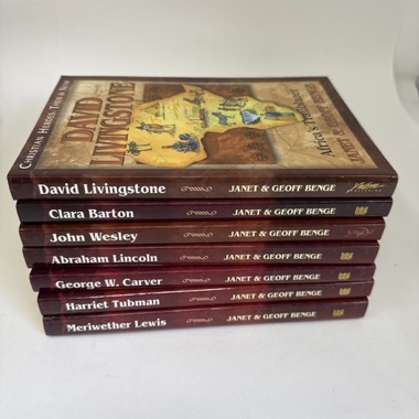 Heroes of History book lot